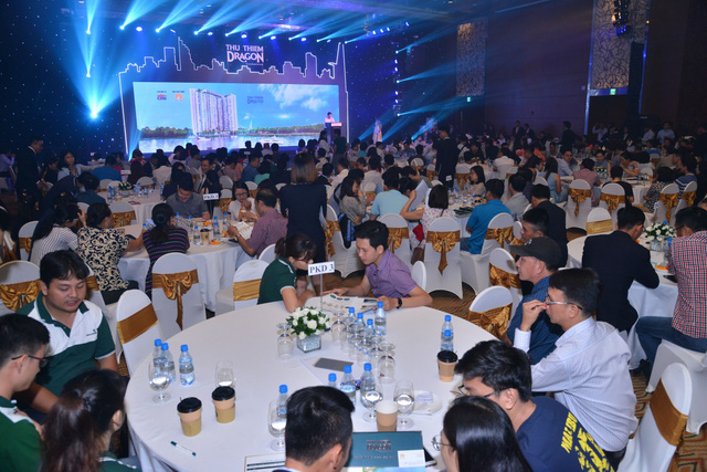 Gần 500 khách hàng tham dự lễ giới thiệu dự án Thủ Thiêm Dragon